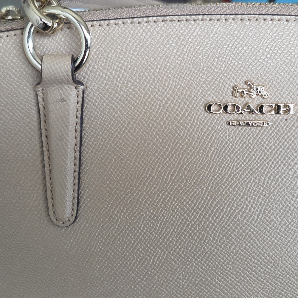 Coach Tan Savannah Carryall Bag - Picture 9 of 13